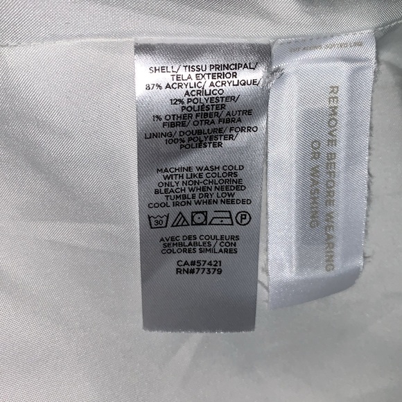 * SOLD* Ann Taylor Fringe Tweed Moto Jacket - Picture 17 of 17